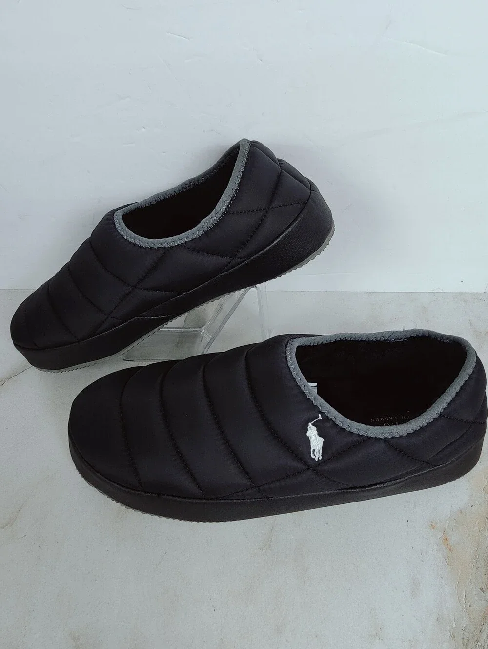 NWOT Polo Ralph Lauren Men's Maxson Clog Slippers, Sz 12